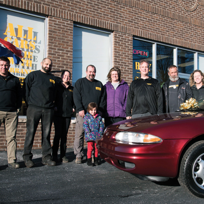 Steubenville Pike Auto donates eighth vehicle in time for Christmas 